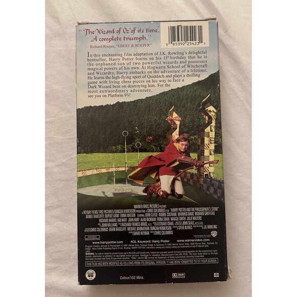 Harry Potter And The Philosopher’s Stone VHS 2001 Video Tape - Picture 3 of 4